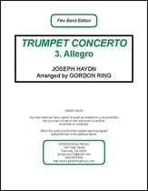 TRUMPET CONCERTO Concert Band sheet music cover